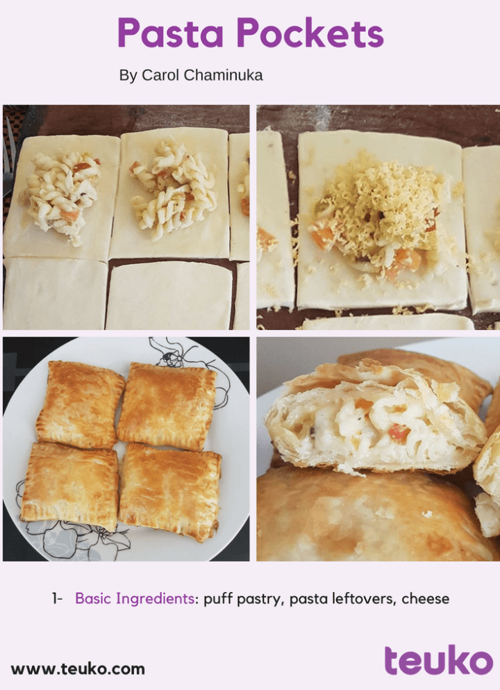 Pasta Pockets (with website)