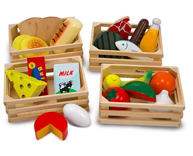 Mellisa and Doug food groups fake foods children toys