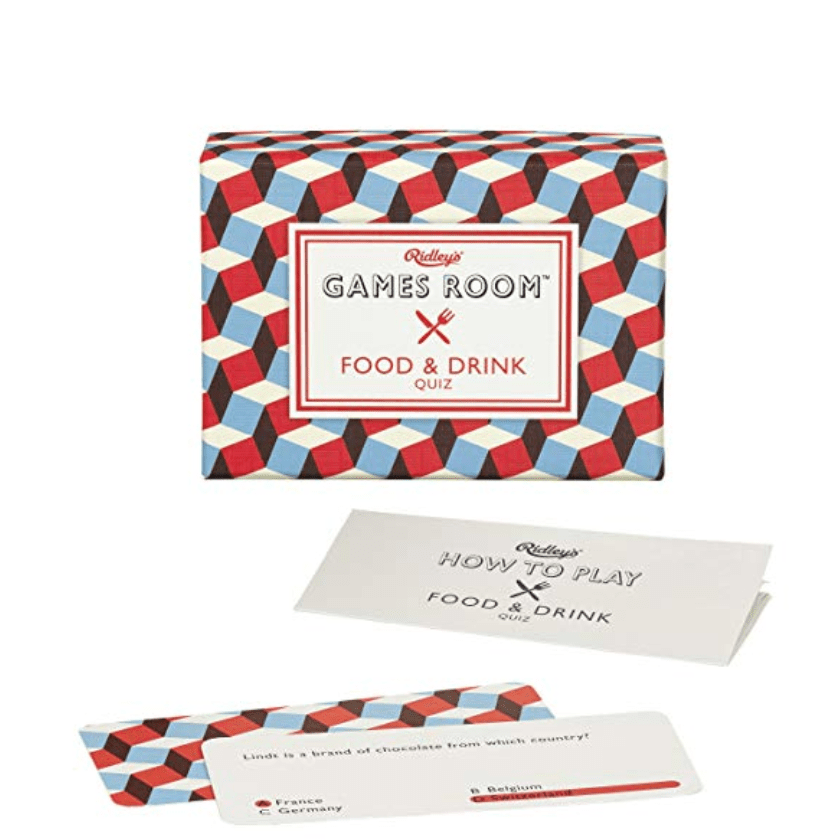 holiday gift guide for kids teenagers family adults foodie questions cards game