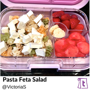 Pasta Feta Salad by Victoria, , found on Teuko.com, the online community for lunchbox packers
