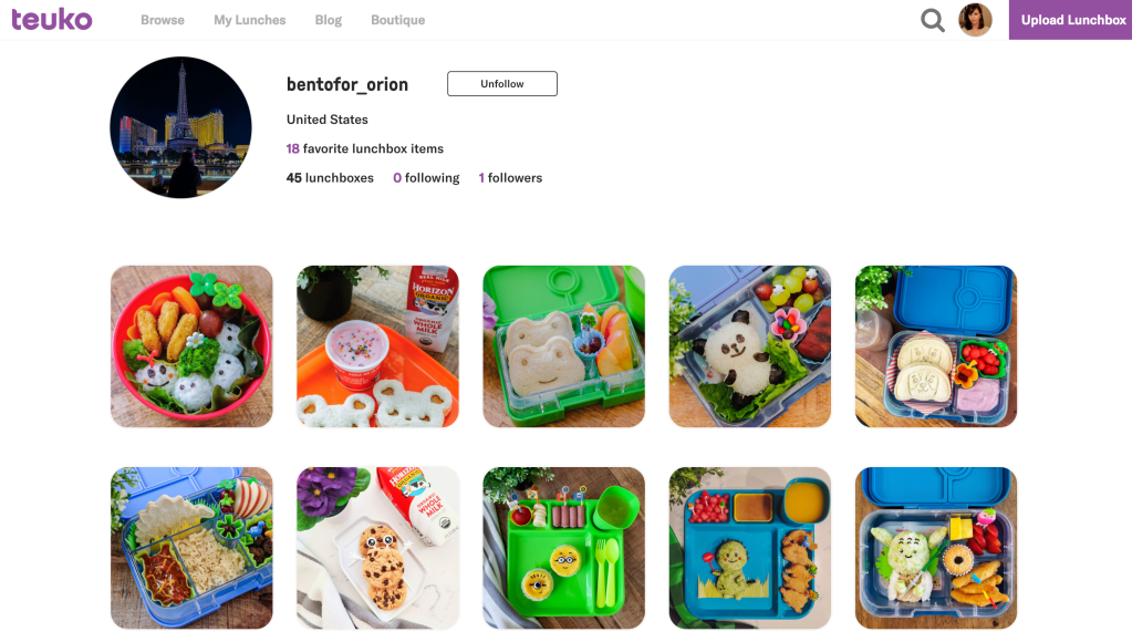 Bentofor_orion's lunchbox ideas on Teuko.com the online community for lunch box packers