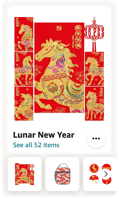 Lunar New Year lunchbox collection by Teuko on Amazon