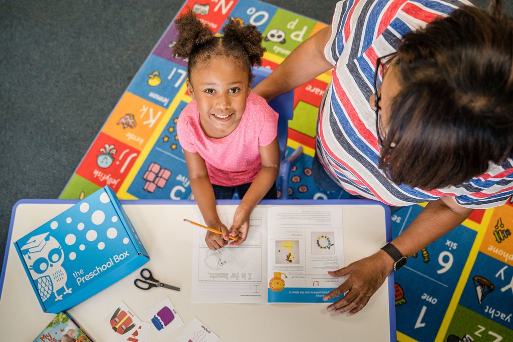 Kid enjoying an activity