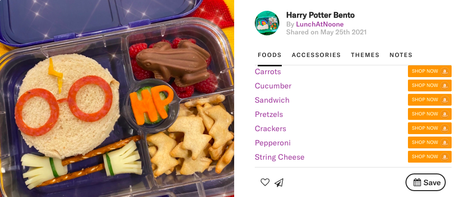 Harry Potter Lunchbox by @lunchatnoone on Teuko.com