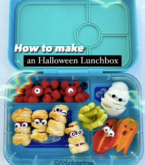 Mummies in a Blanket video tutorial, by Funkytartines