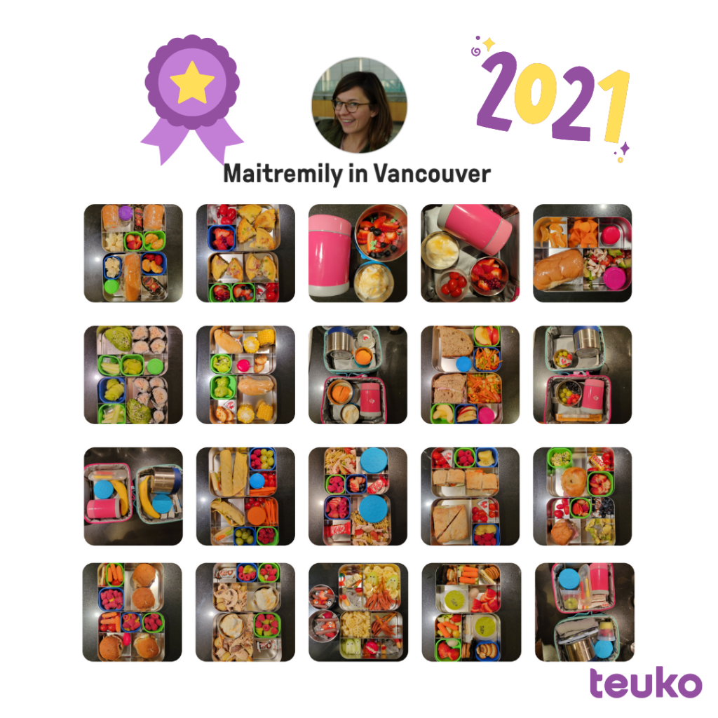 Emilie is a French mom who lived in Japan and moved to... Canada! (is Canada becoming the lunchbox eldorado??!