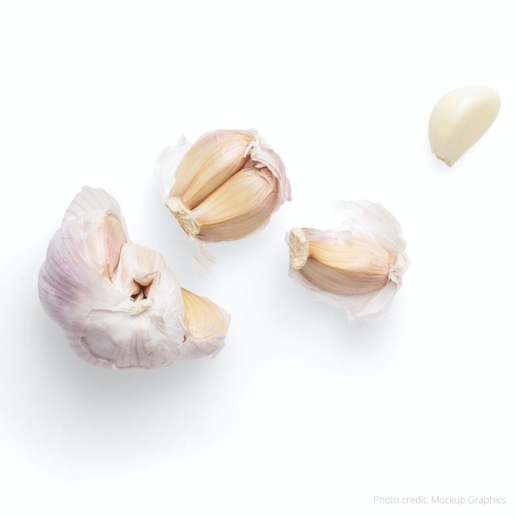 Garlic. Top food in Japaneses kids school lunch menus