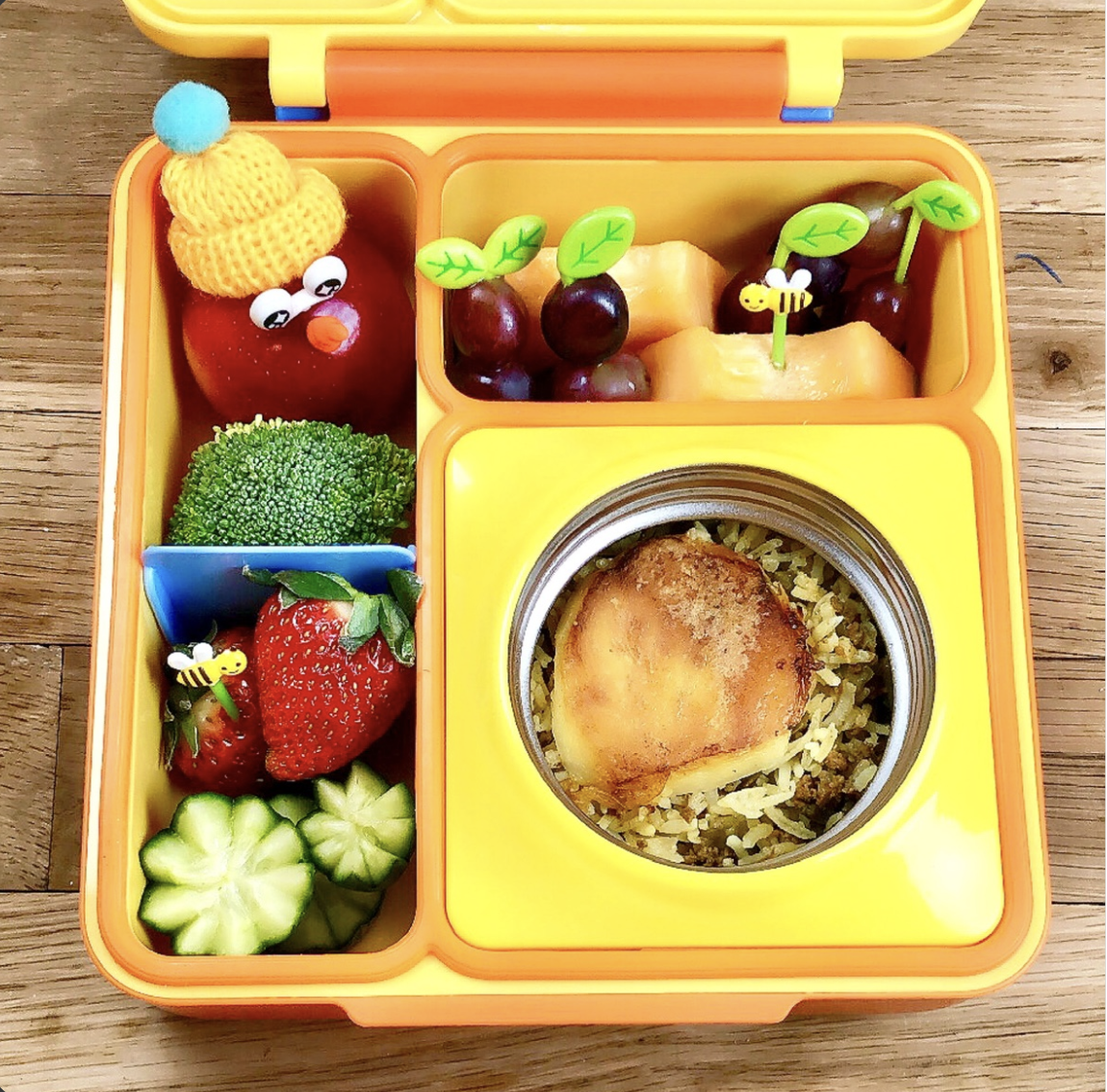 Design colorful kids' lunches with Aida @ArtInLunchbox