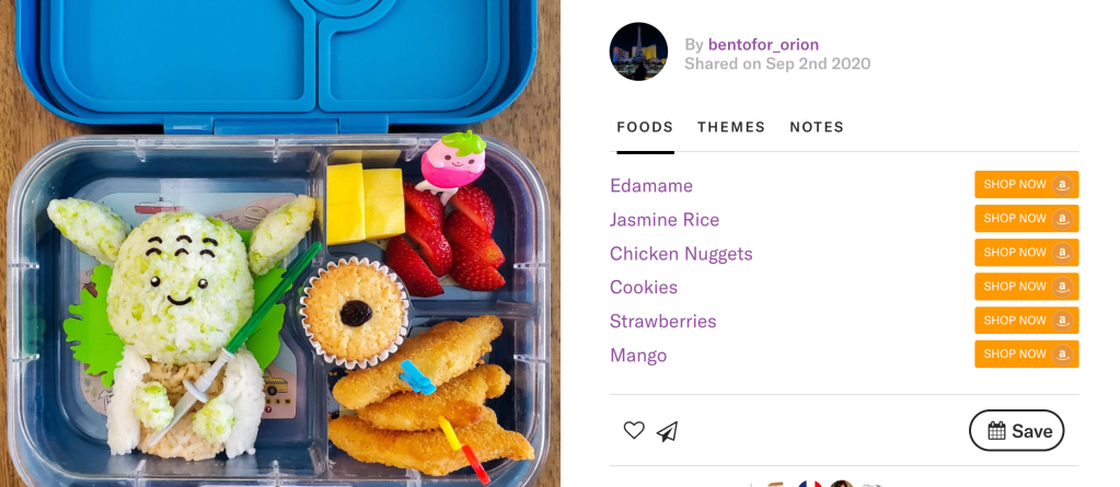 Yoda rice ball by @Bentofor_orion via Teuko.com. Star Wars Food Ideas.