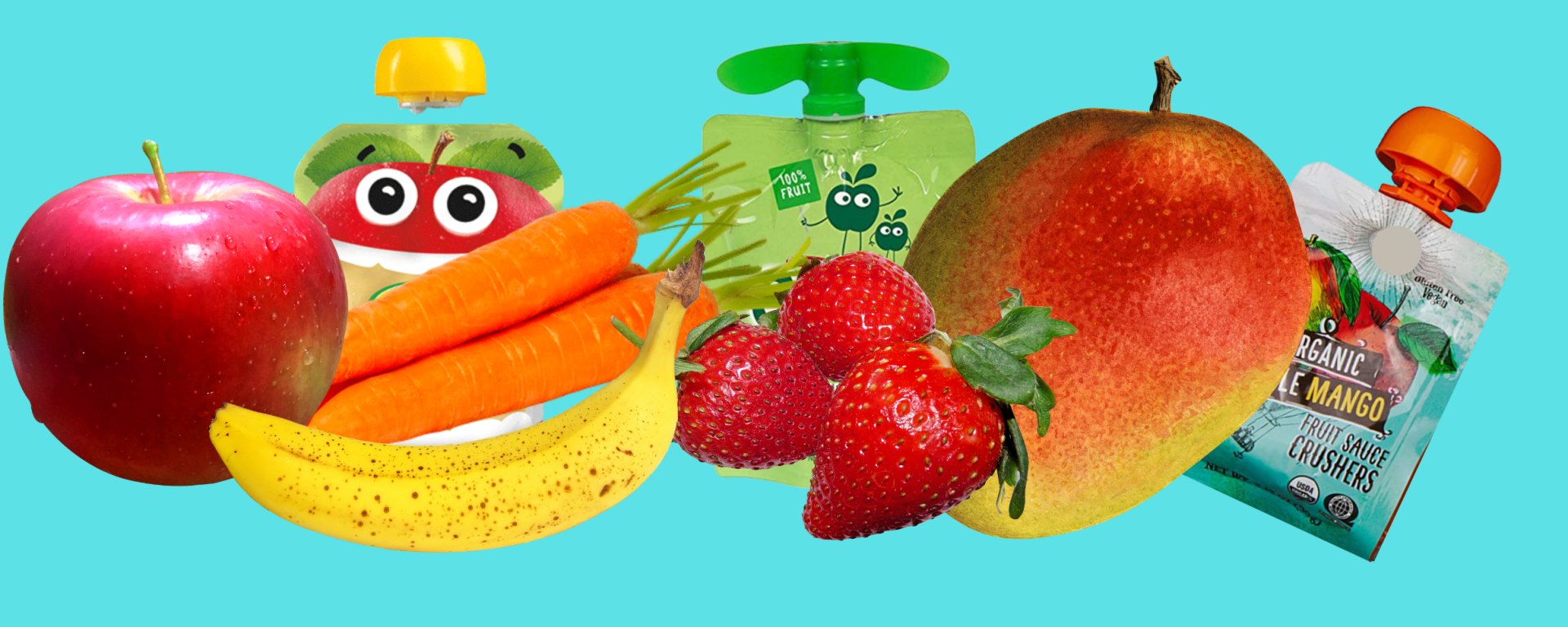 Top 3 Ready-to-Go Squeezable Applesauce and other Fruits & Veggies Sauces for Kids' Lunches & Snacks