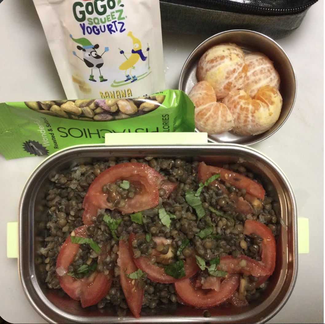 Lentils Salad, by Alex via teuko.com