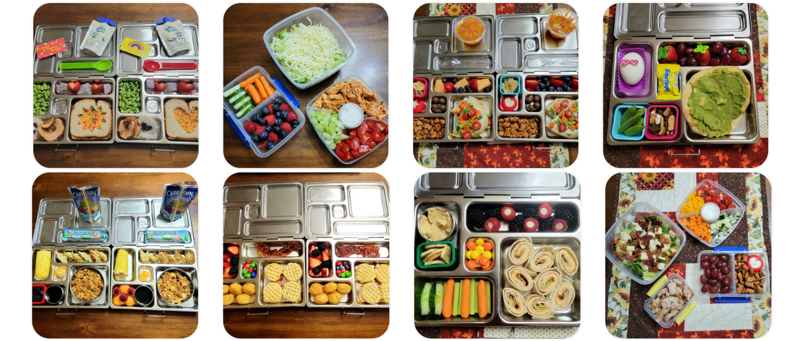 @pinterest_mom_wannabe or the power of organization to pack lunch boxes.