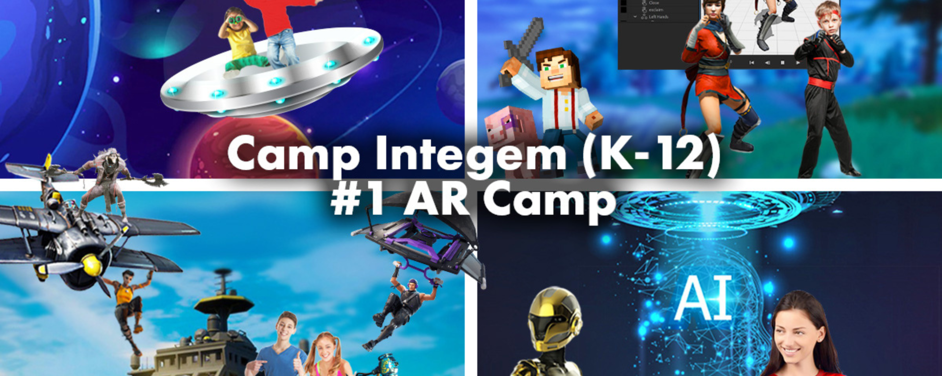 Summer Camp Ideas, AP Classes | Ride a Spaceship? Play with dragons? Visit Mars? Design AIRobots? It’s all possible at Camp Integem this summer