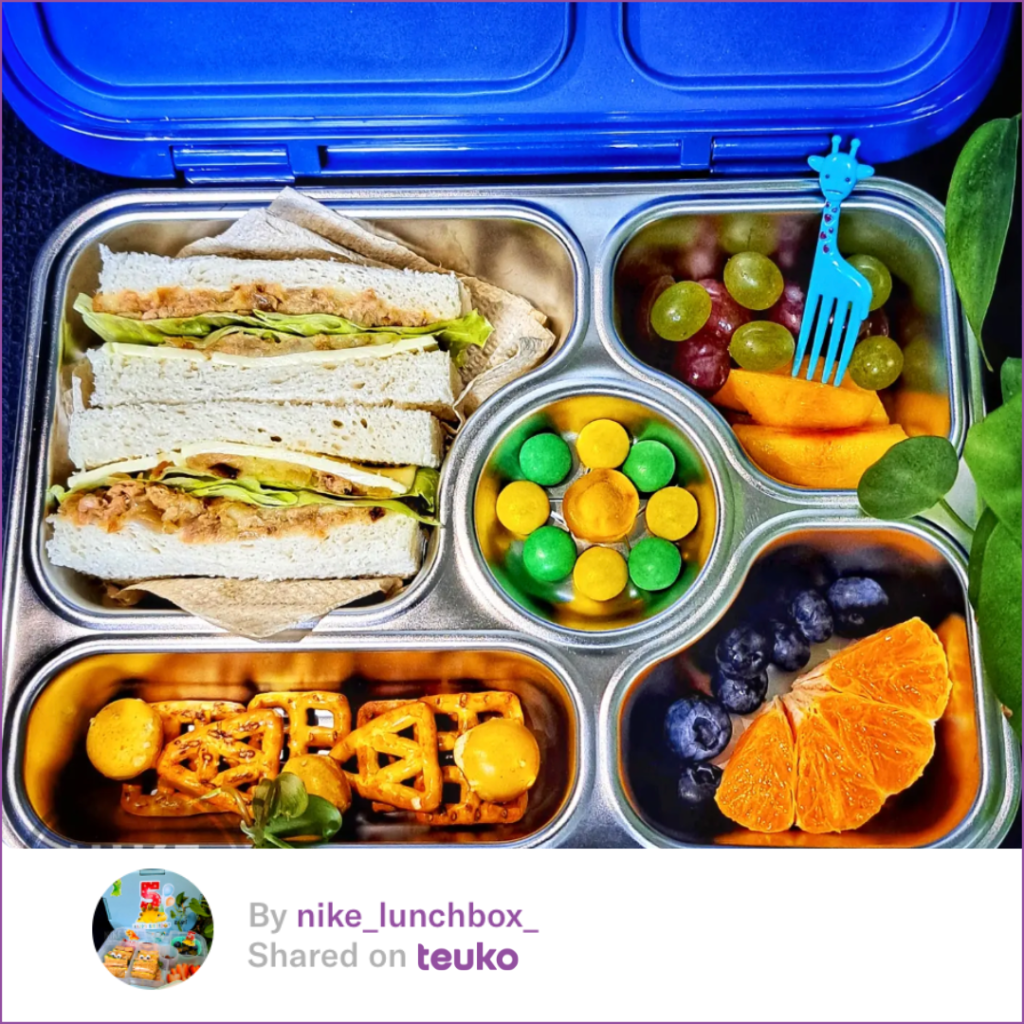 10 Food Ideas celebrating Earth Month for Your Kids’ Lunch with blueberries