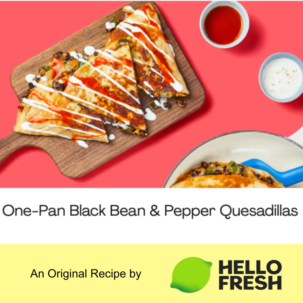 10 Food Ideas celebrating Earth Month for Your Kids’ Lunches with beans quesadillas