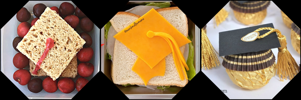 Graduation Food Ideas: how to make Graduation Caps