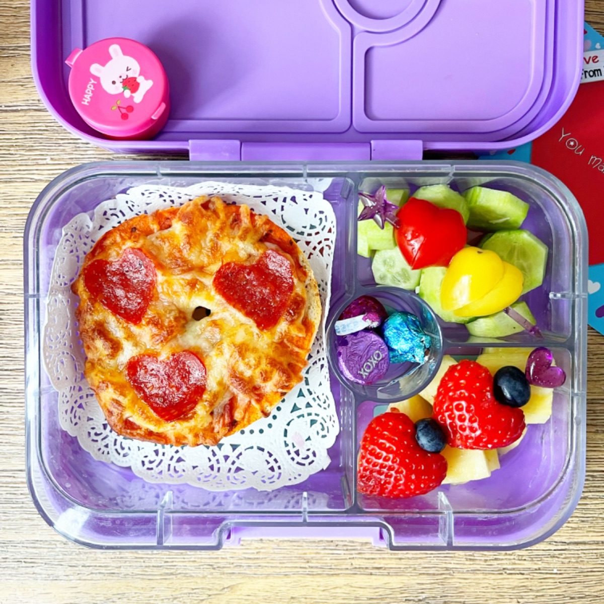 Pizza Bagel Teuko Kids Lunchbox Ideas School Lunch Bento Food