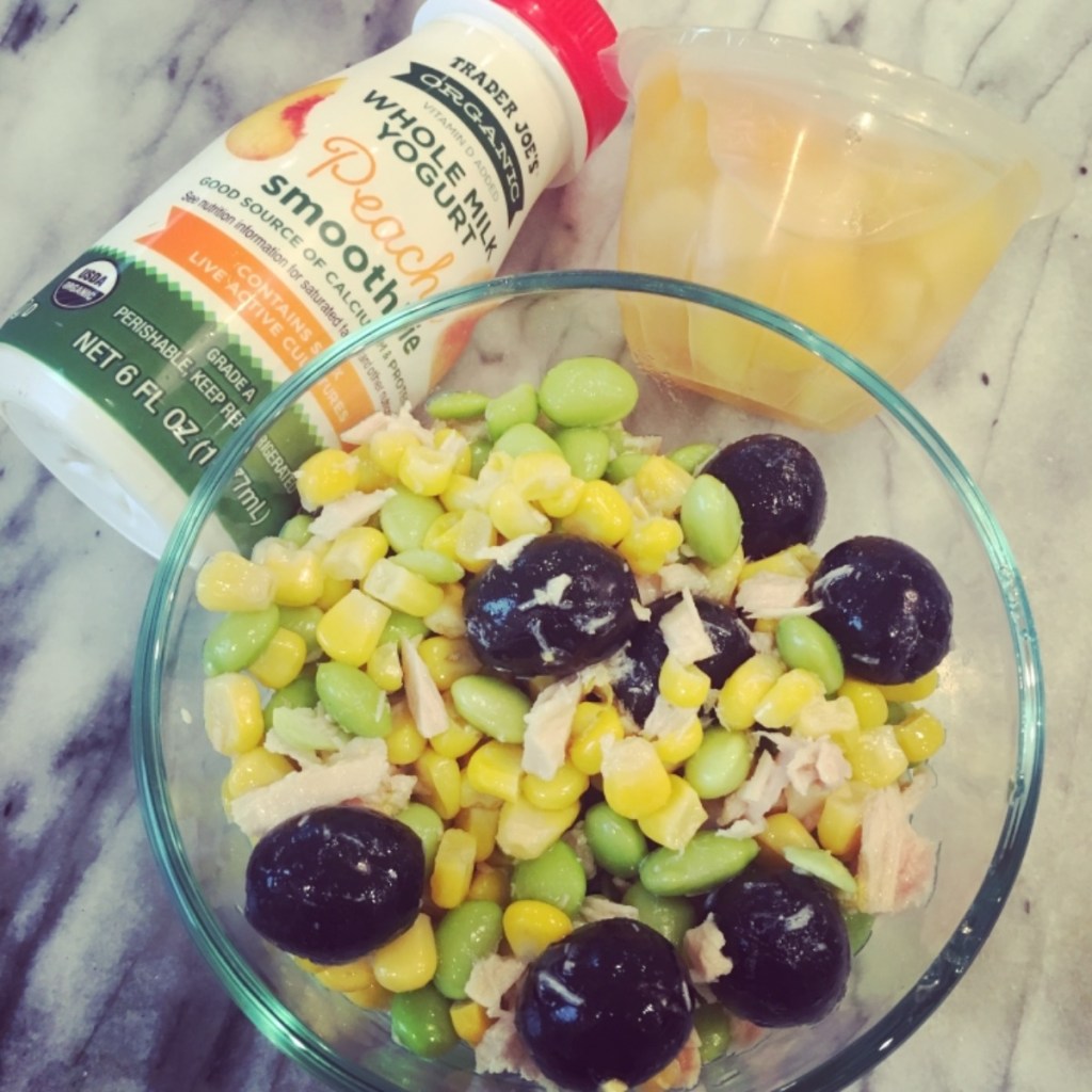 Edamame tuna salad on Teuko Kids Lunchbox Ideas Community.