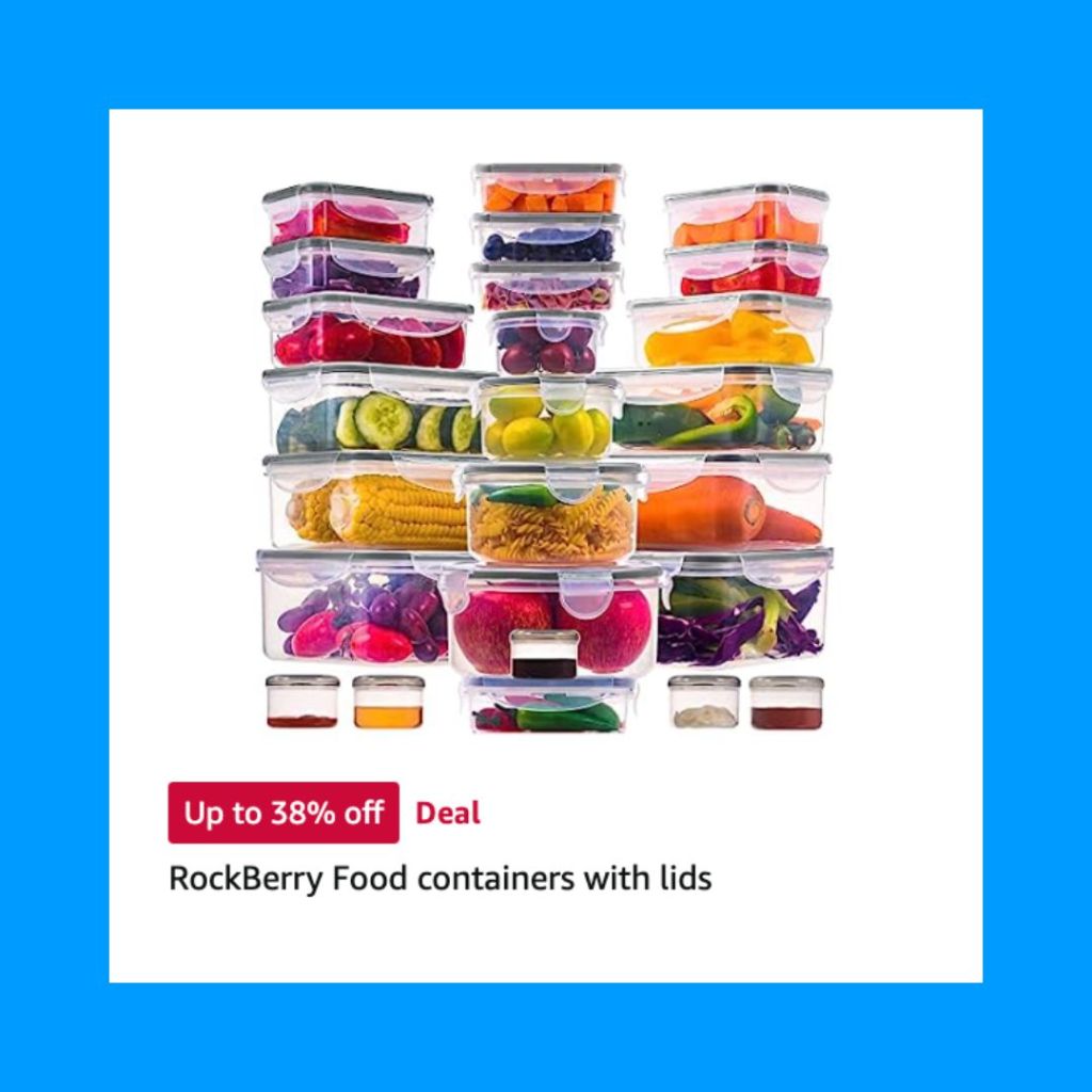 Amazon Prime Day Deals 2023 on Food containers with lids
