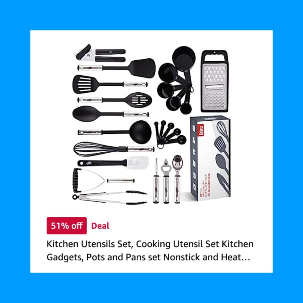 Amazon Prime Day 2023 Deals on Kitchen Utensils Set spotted by Teuko Lunchbox Community