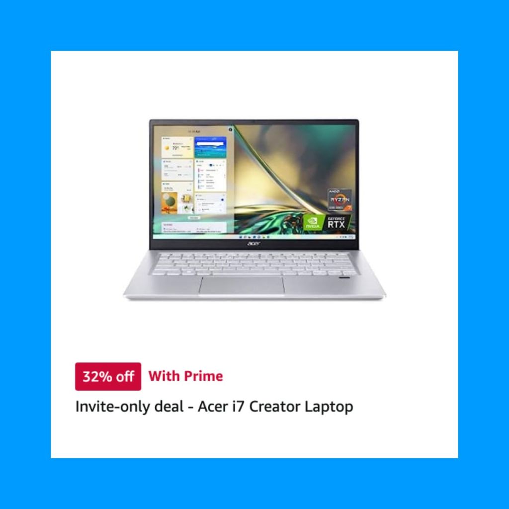 Amazon prime day deals on laptops