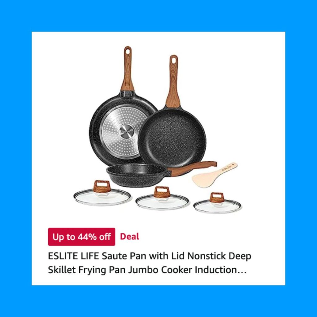 Amazon Prime Day Deals 2023 Kitchen Category Sauté Pans