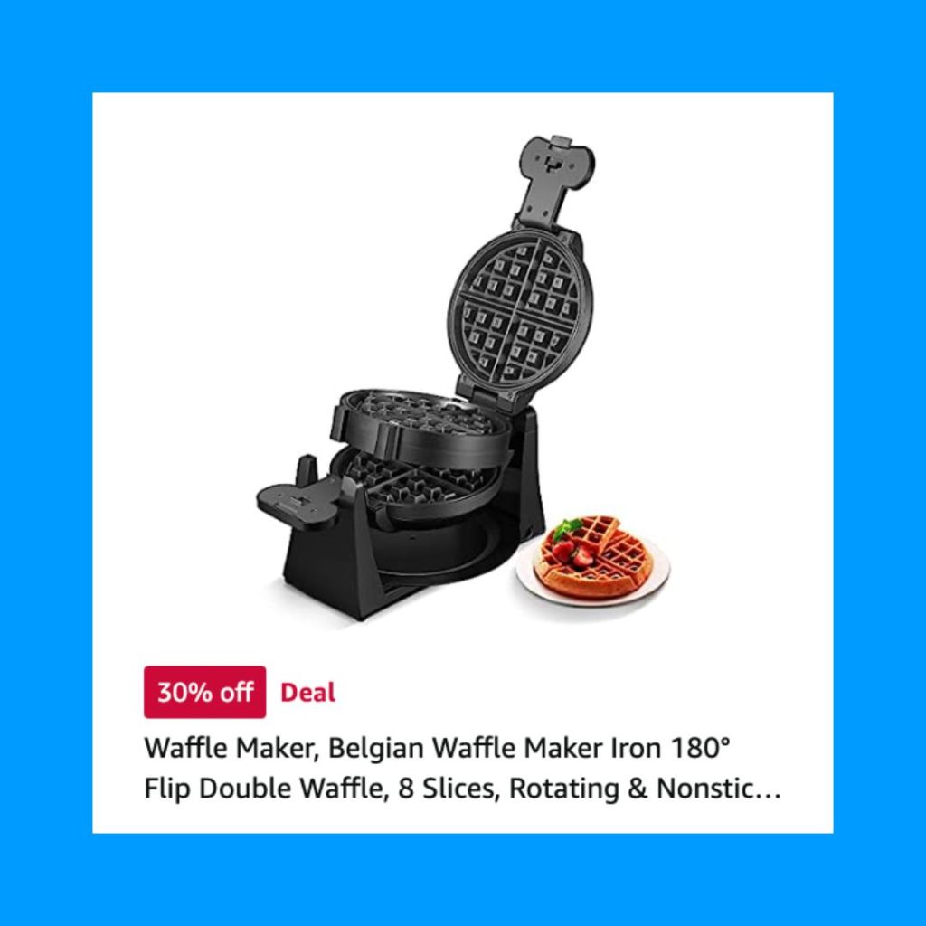 Amazon Prime Day Deal 2023 on Waffle Makers