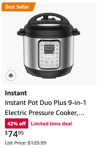 Instant Pot multicooker Amazon Prime Days 2024 Deals