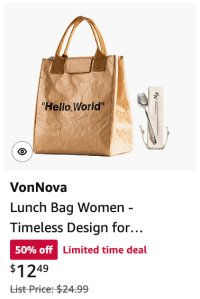 VonNova lunch bag Amazon Prime Days 2024