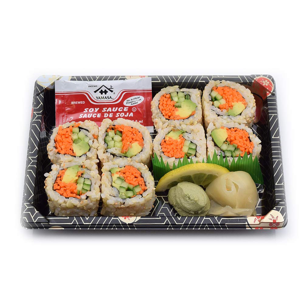 Vegetarian sushi rolls