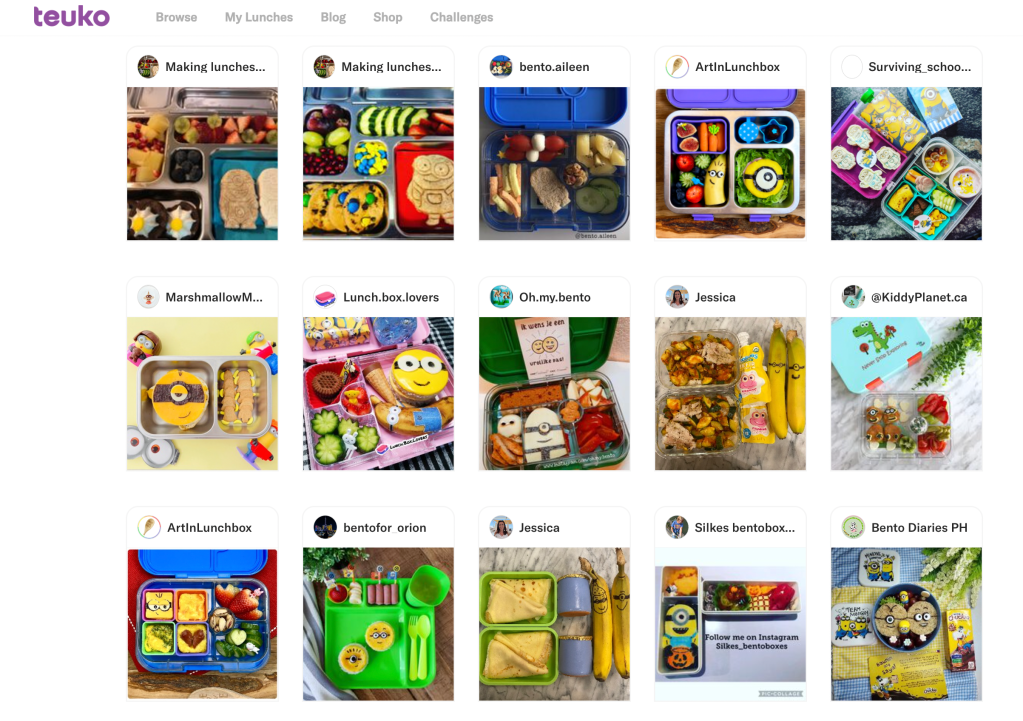 Minions-themed lunchbox ideas for kids on Teuko.com